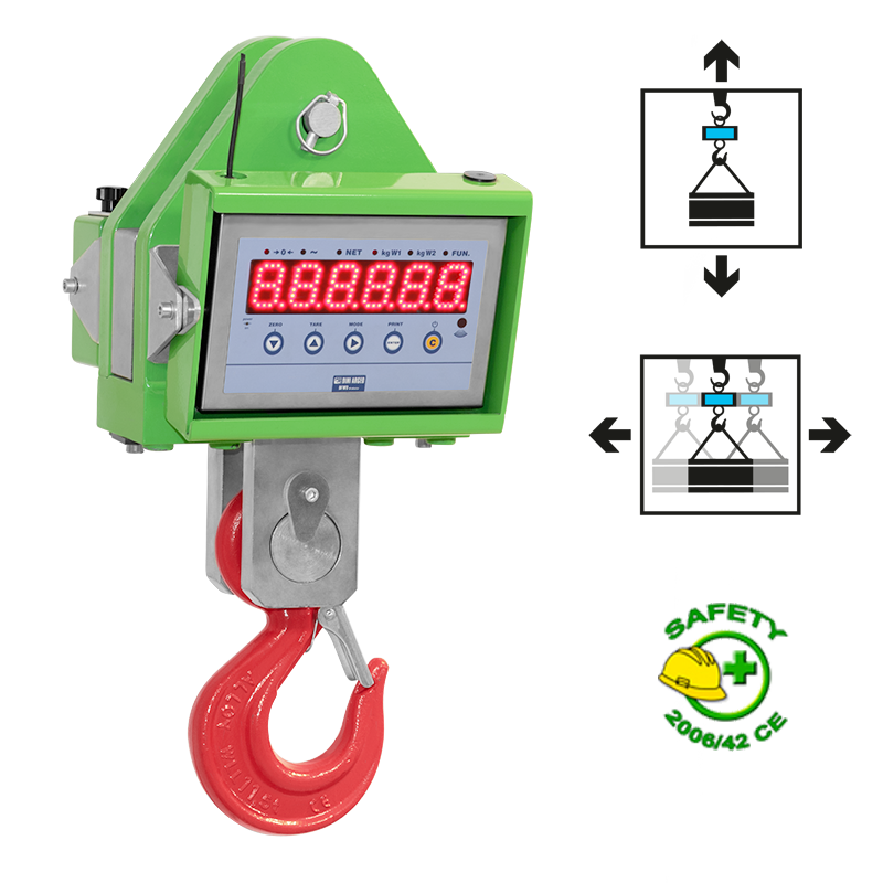 Váha žeriavová Dini Argeo MCWHU15M-3